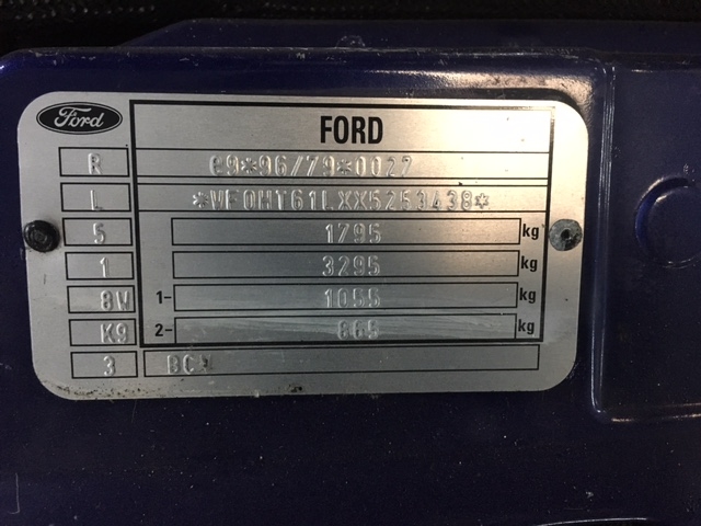 1107395 Усилитель бампера Ford Cougar 1998