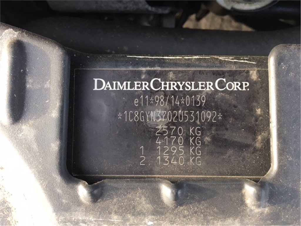 4766510AA Трубка обратки форсунок Chrysler Voyager 2001-2007 2002