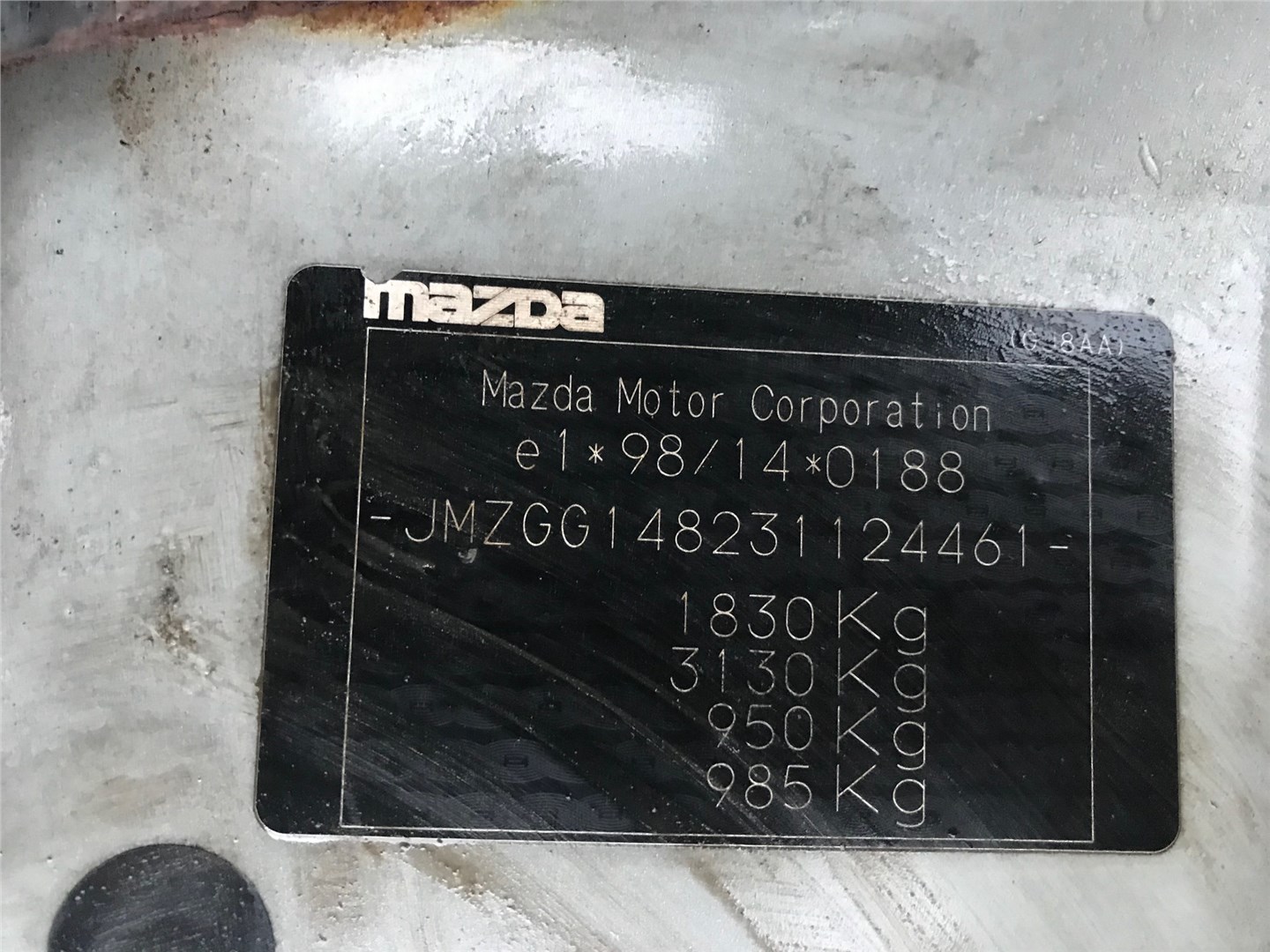 G22C67482 Двигатель (насос) омывателя Mazda Mazda6 GG 2002-2008 2002 G22C-67-482