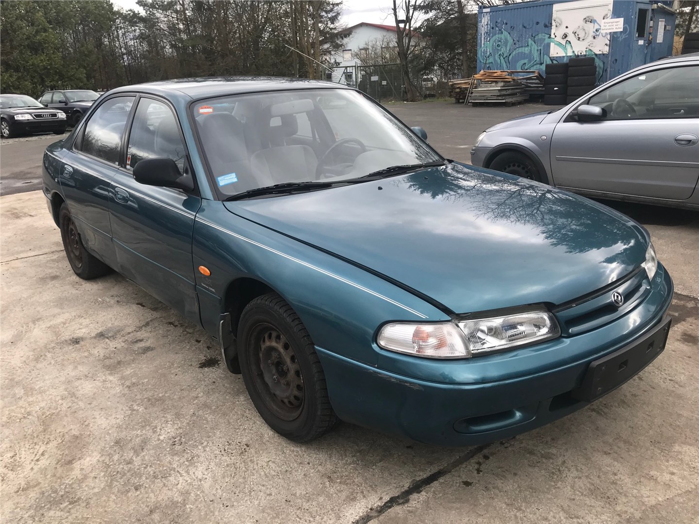 GA7B52420 Петля капота левая Mazda 626 1992-1997 1992 GA7B-52-420