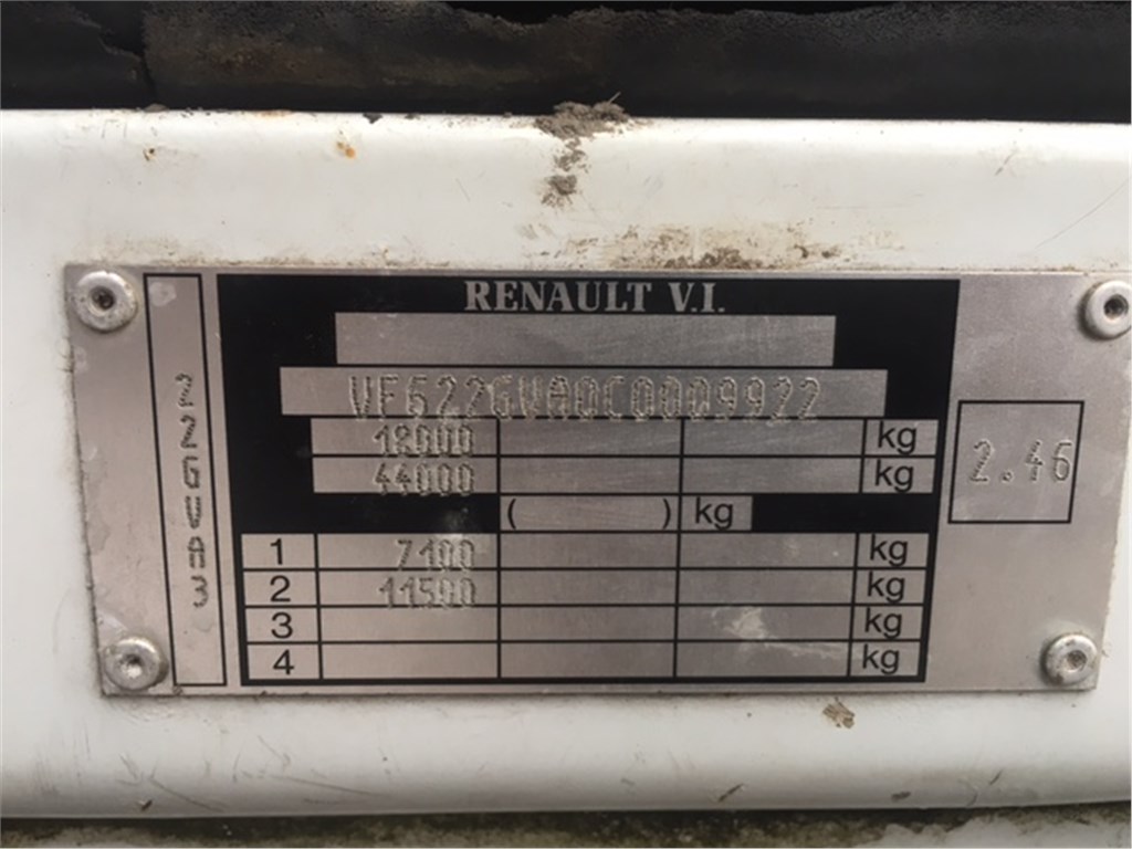 5010271166 Блок управления двигателем Renault Premium DCI 1996-2006 1997