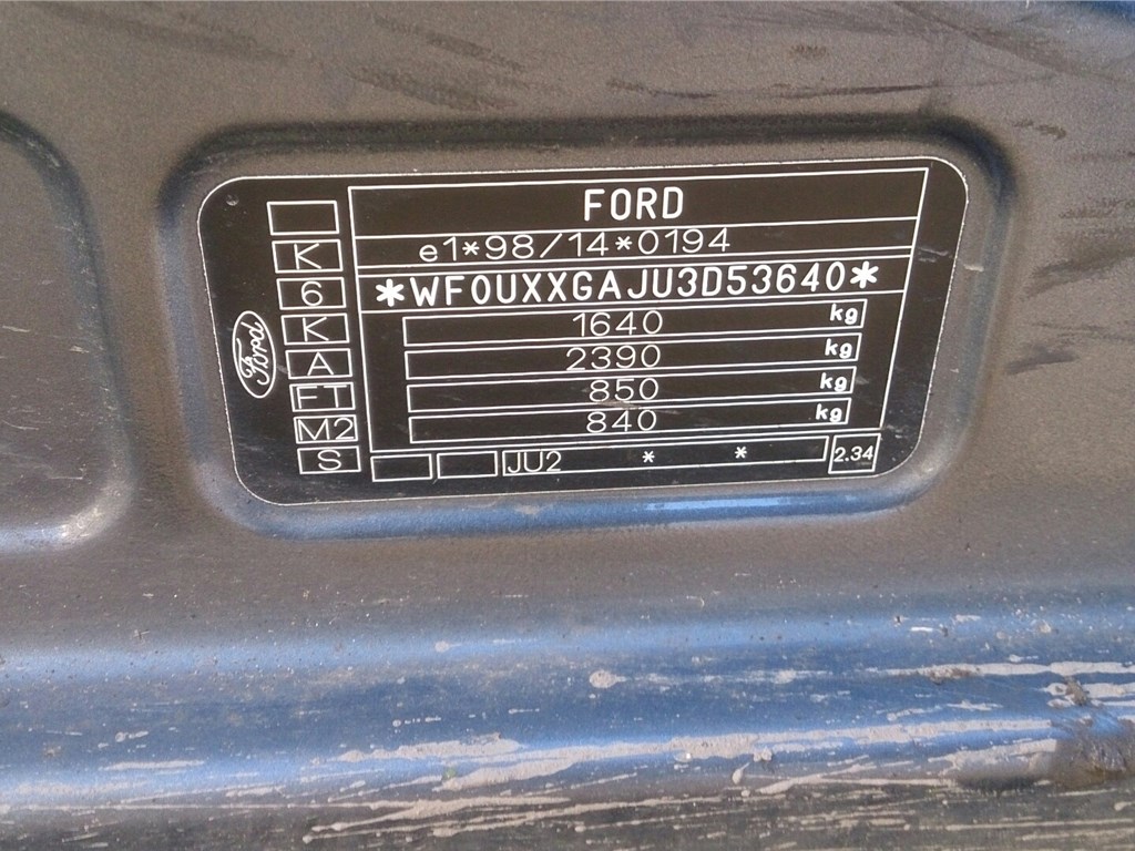 1382462 Щиток приборов (приборная панель) Ford Fusion 2002-2012 2003