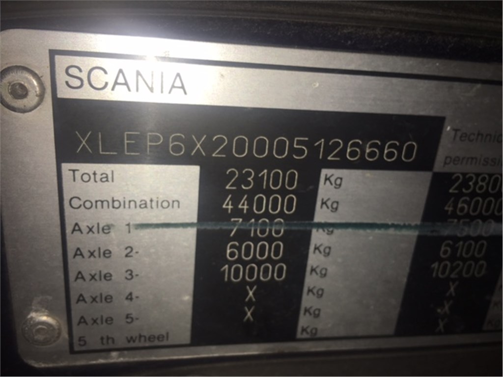 1724875 Горловина заливная бачка омывателя Scania 5-Serie 2003-2018 2005