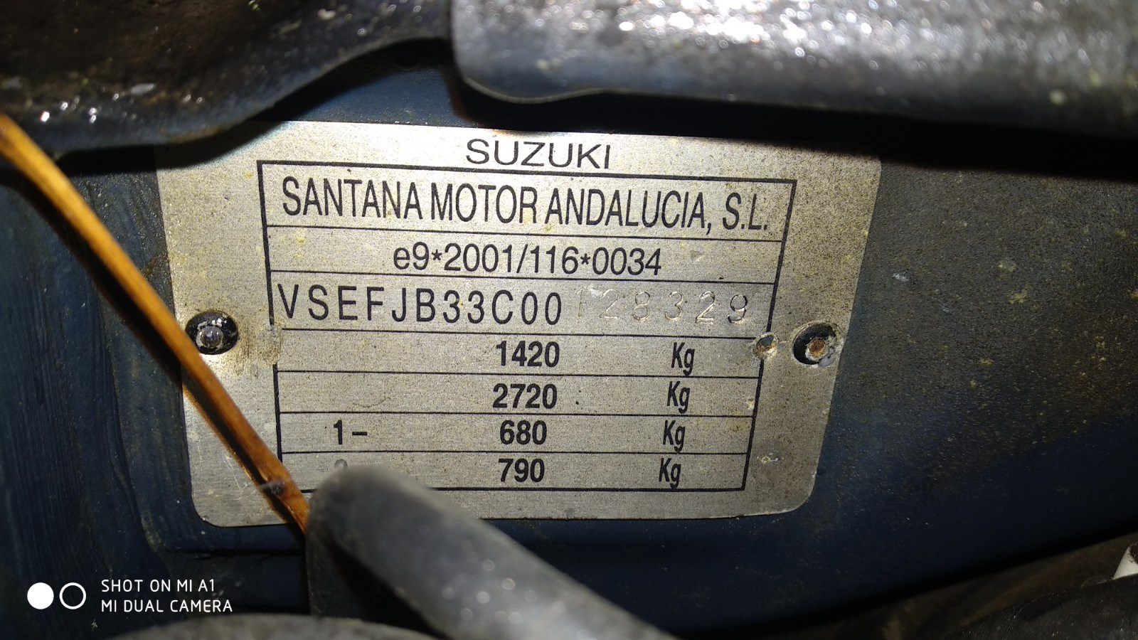 3845081A30 Бачок омывателя Suzuki Jimny 1998-2012 2004