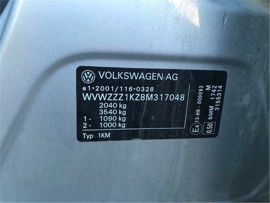 045115389K Корпус масляного фильтра Volkswagen Golf 5 2003-2009 2007