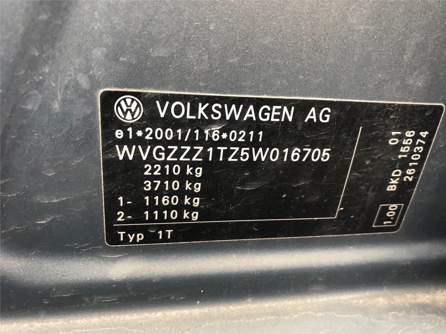 1K0941431AH Переключатель света Volkswagen Touran 2003-2006 2004