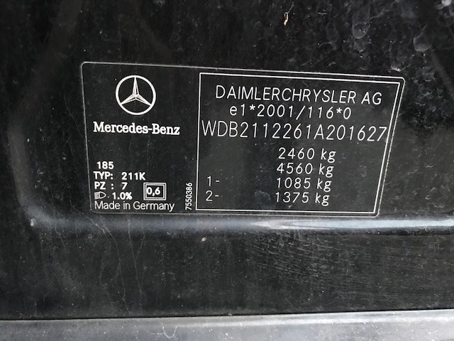 A2117300346 Стеклоподъемник электрический Mercedes E W211 2002-2009 2004