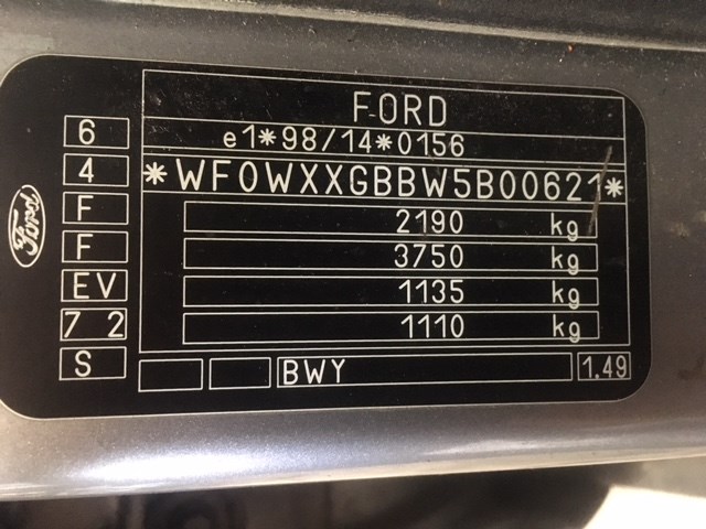 2S718286BD Патрубок охлаждения Ford Mondeo 3 2000-2007 2005