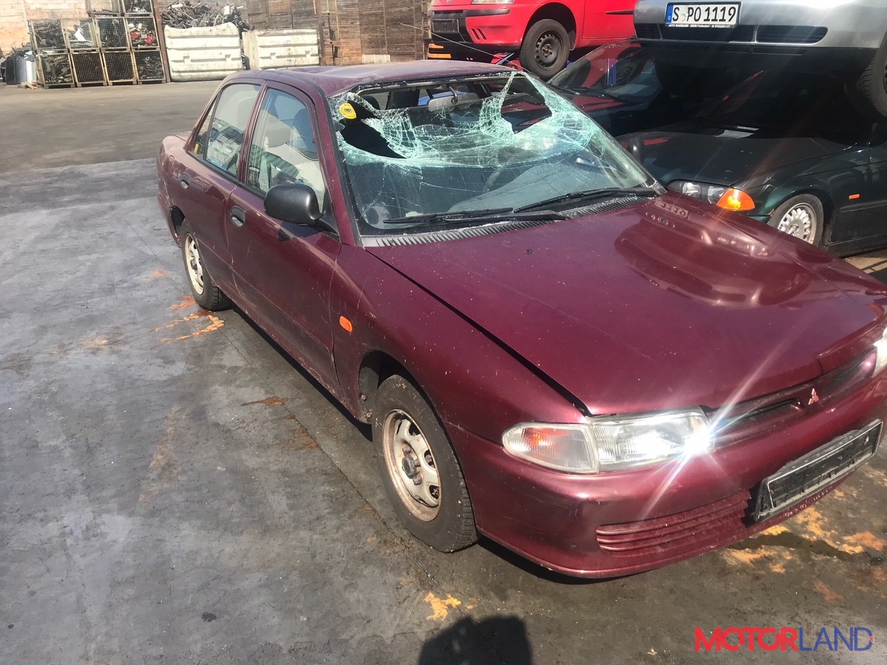 Недавно поступивший автомобиль Mitsubishi Lancer 5 1992-1996 - разборочный  номер 67345