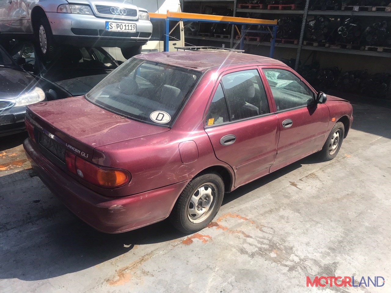 Недавно поступивший автомобиль Mitsubishi Lancer 5 1992-1996 - разборочный  номер 67345