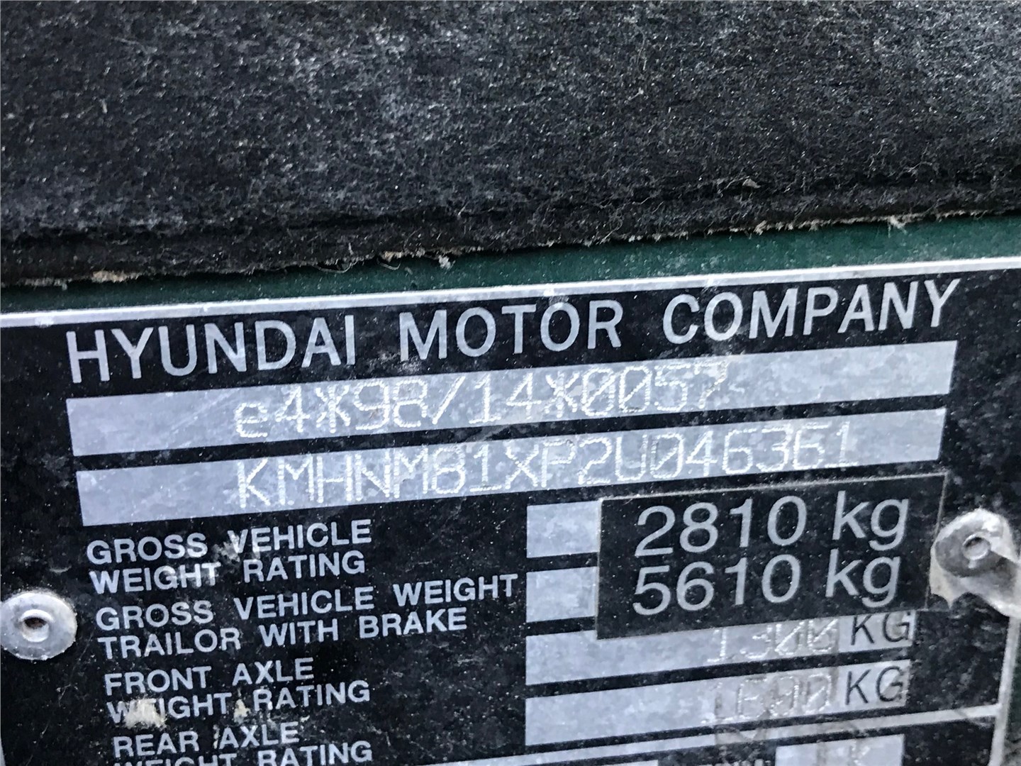 79410H1000 Петля капота Hyundai Terracan 2002