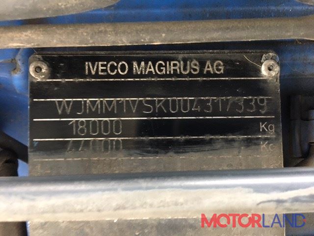Где находится номер двигателя iveco Недавно поступивший автомобиль Iveco Stralis 2002-2006 - разборочный номер t8061
