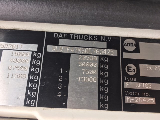 Кронштейн топливного бака DAF XF 105 2002-2013 2007