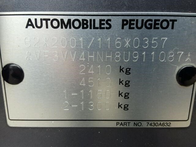 330791 Ступица (кулак, цапфа) перед. правая Peugeot 4007 2009