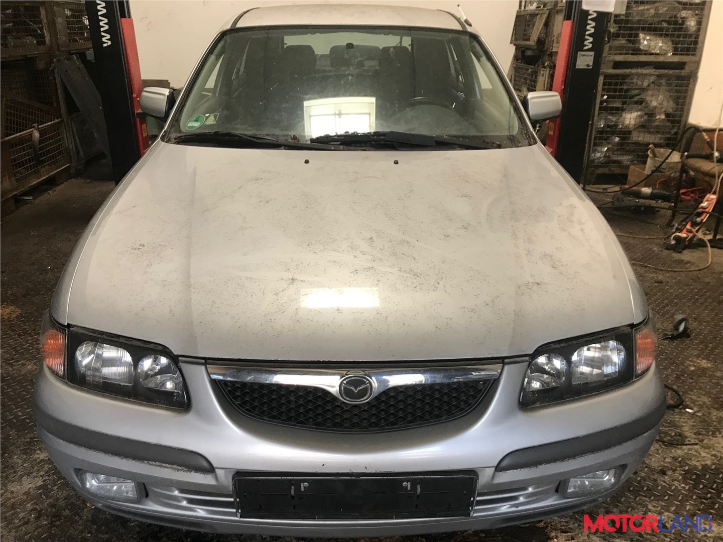 Недавно поступивший автомобиль Mazda 626 1997-2001 - разборочный номер 34429