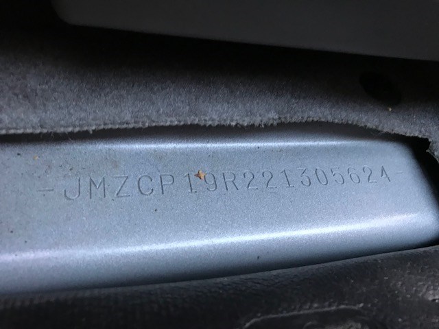 5202449 Подушка безопасности переднего пассажира Mazda Premacy 1999-2005 2001