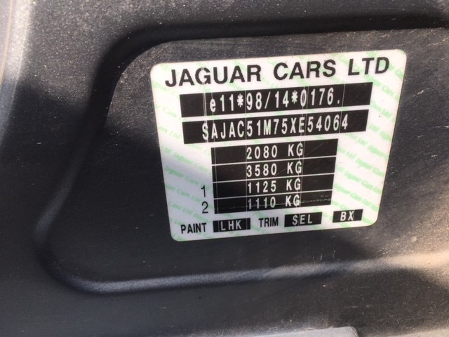 1X4313335AF Переключатель поворотов Jaguar X-type 2005