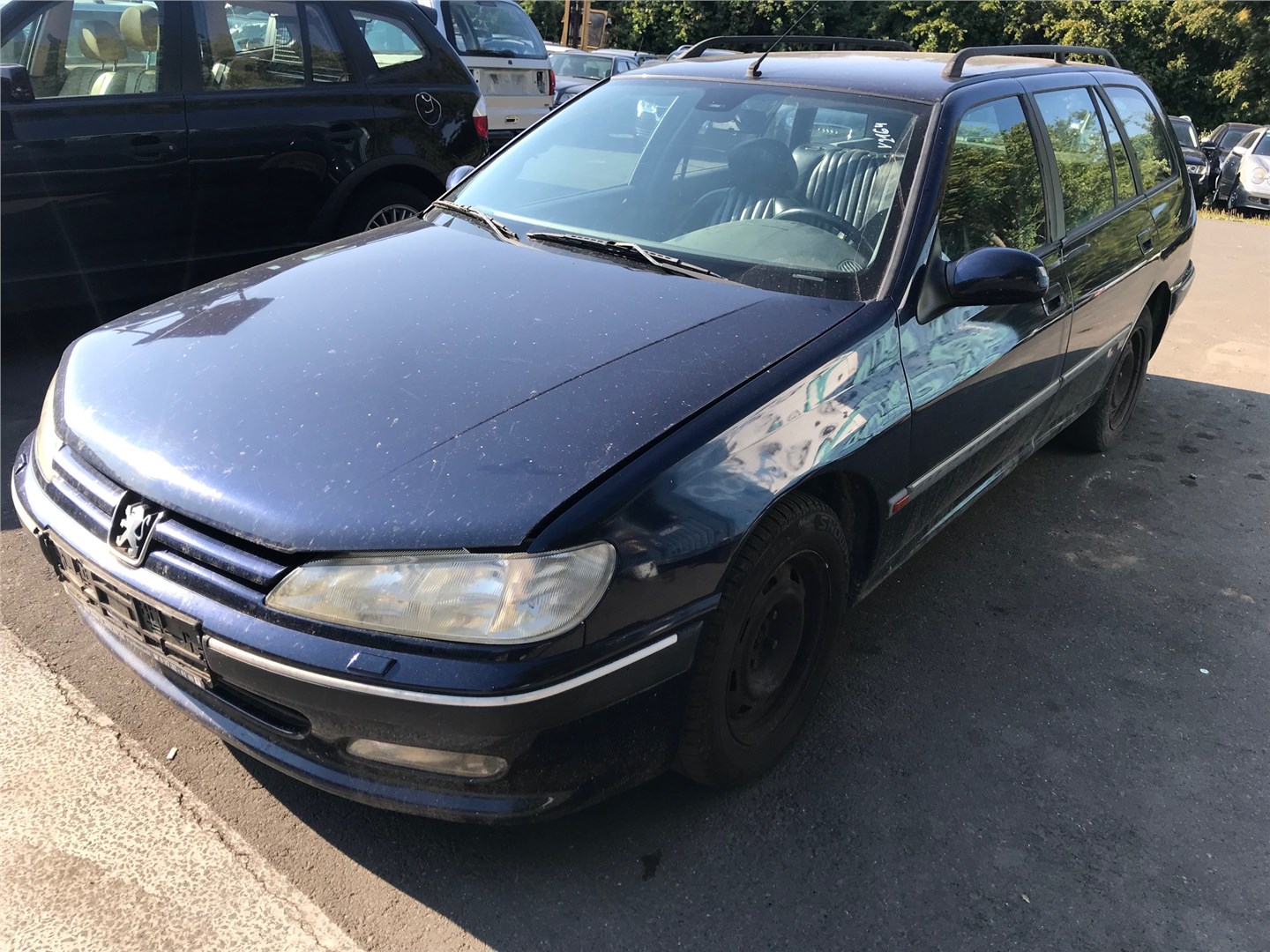 836138 Рейлинг на крышу (одиночка) Peugeot 406 1995-1999 1998