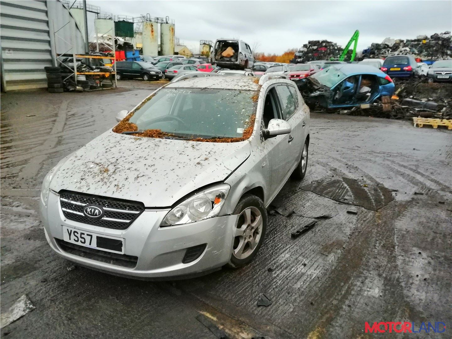 Недавно поступивший автомобиль КИА Ceed 2007-2012 - разборочный номер t9756