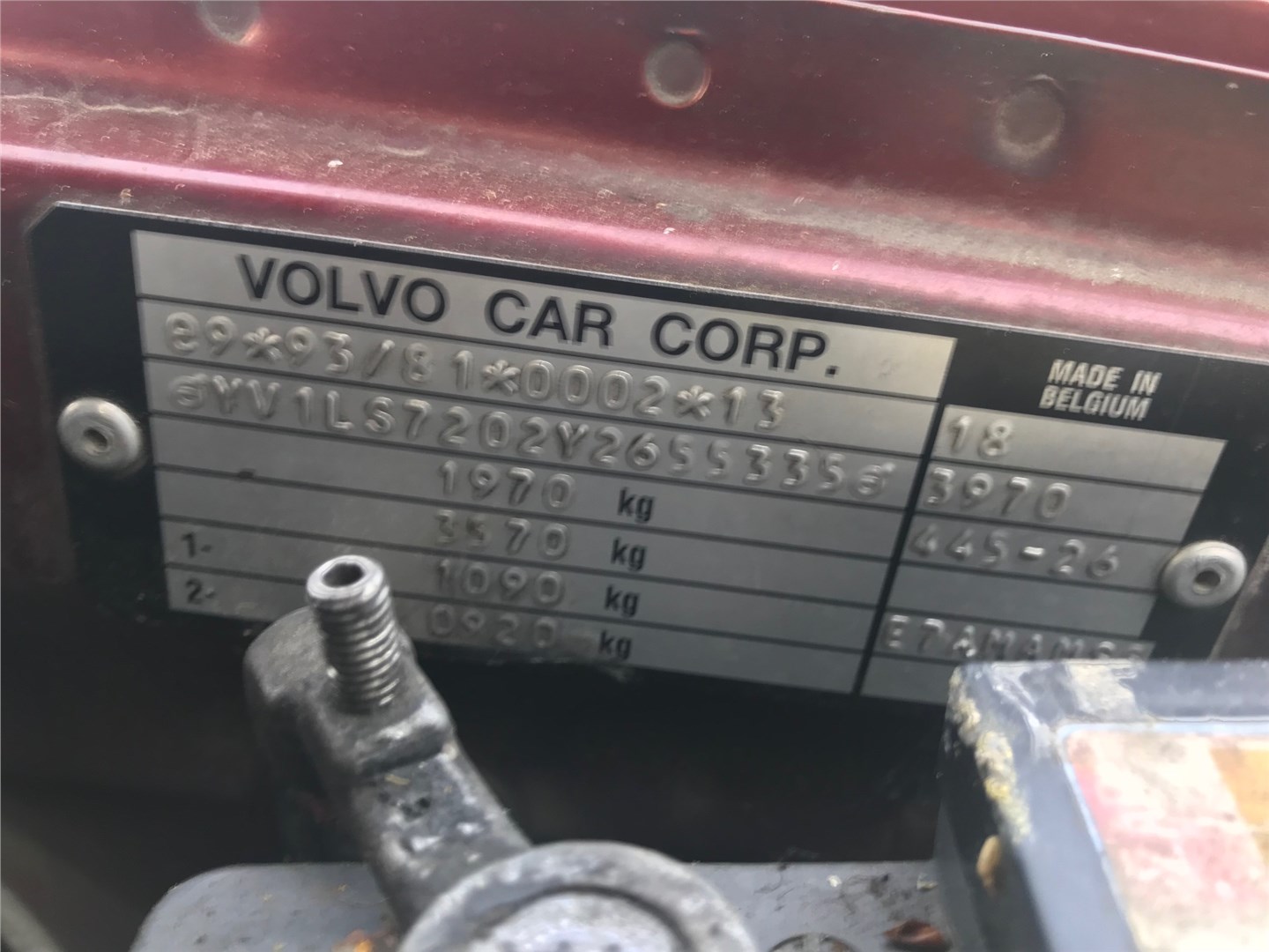 9152711 Лючок бензобака Volvo S70 / V70 1997-2001 1999