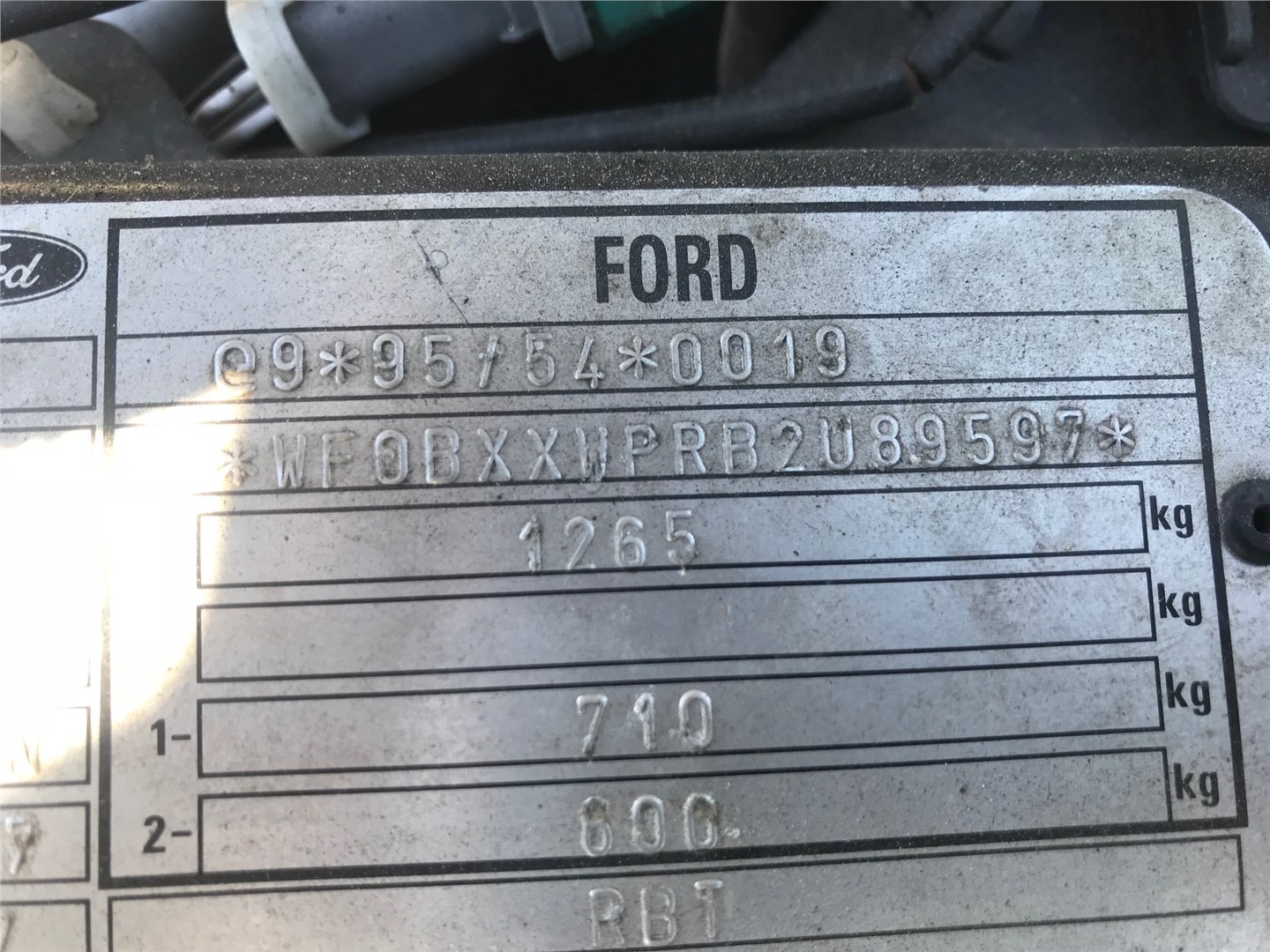 4868498 Замок багажника Ford Ka 1996-2008 2002