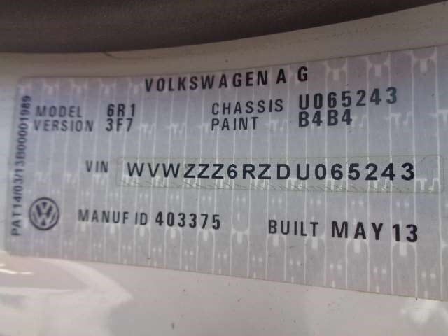 34099556 Ремень безопасности Volkswagen Polo 2009-2014 2013