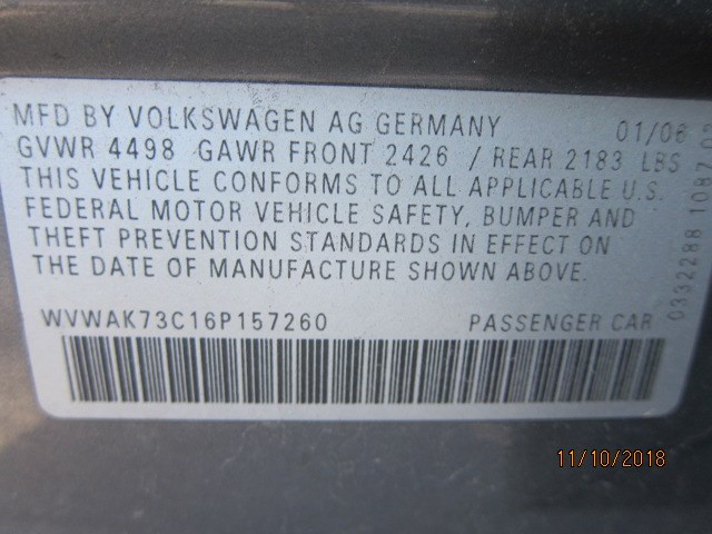 3C0254505 Катализатор Volkswagen Passat 6 2005-2010 2006