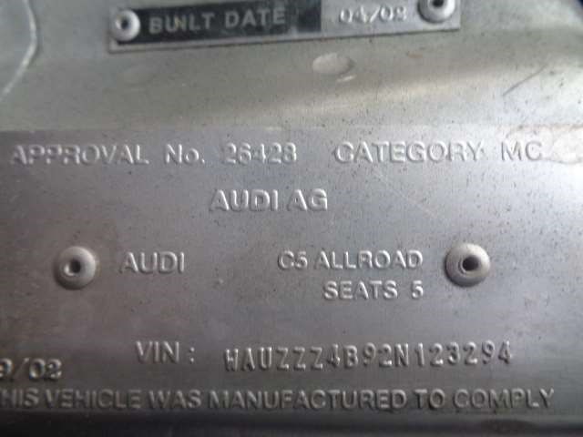 4B0809905A Лючок бензобака Audi A6 (C5) Allroad 2000-2005 2002