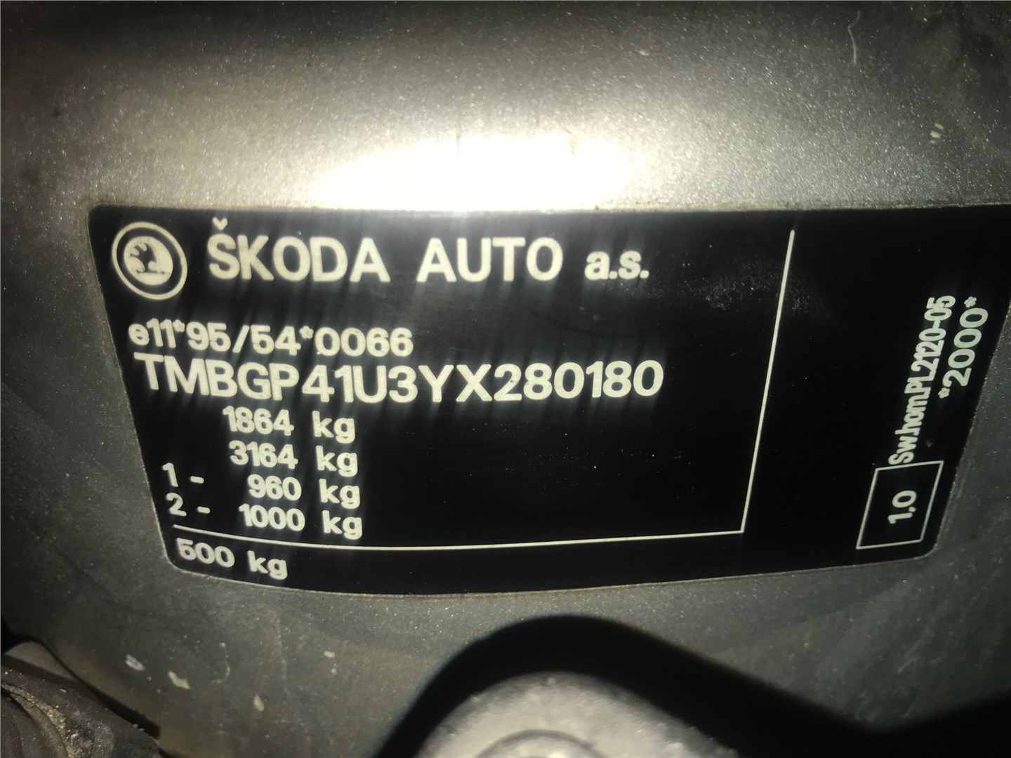 0060535G Ремень безопасности Skoda Octavia Tour 1996-2000 1999