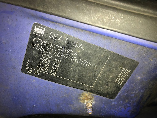 Бачок омывателя Seat Arosa 1997-2001 1998