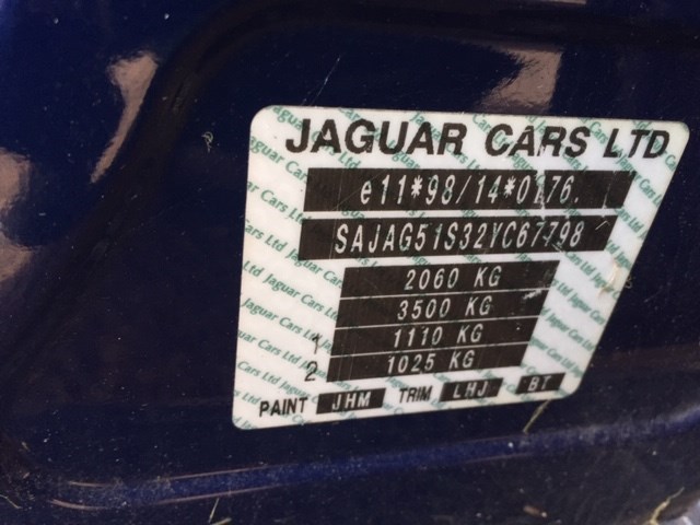 Переключатель отопителя (печки) Jaguar X-type 2002