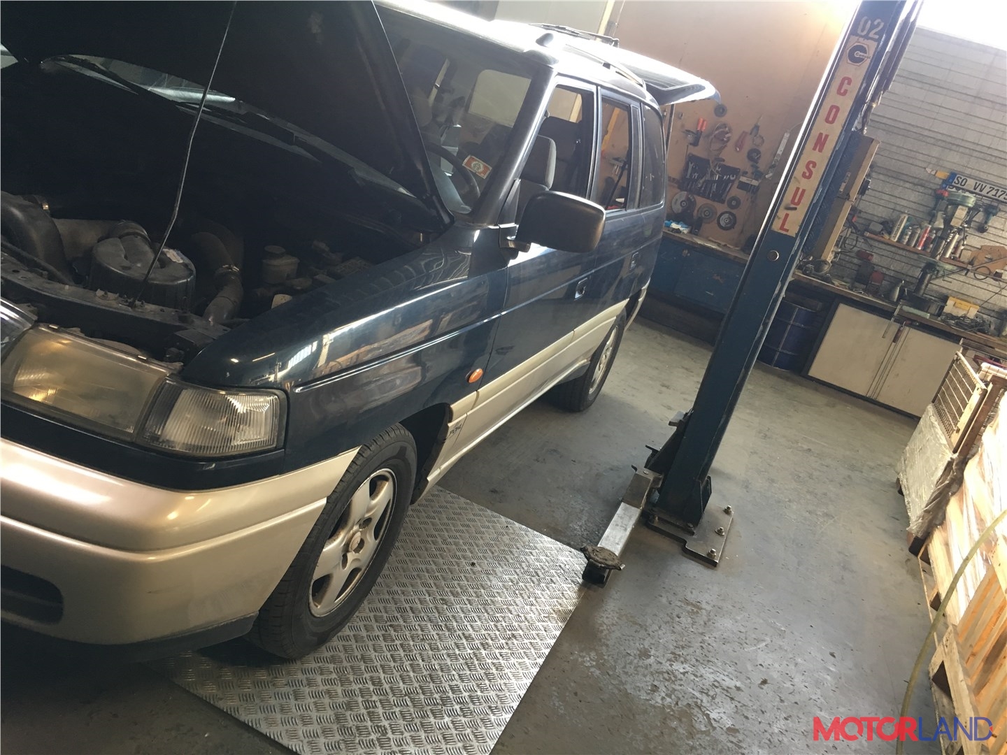 Недавно поступивший автомобиль Mazda MPV 1996-1999 - разборочный номер 54819