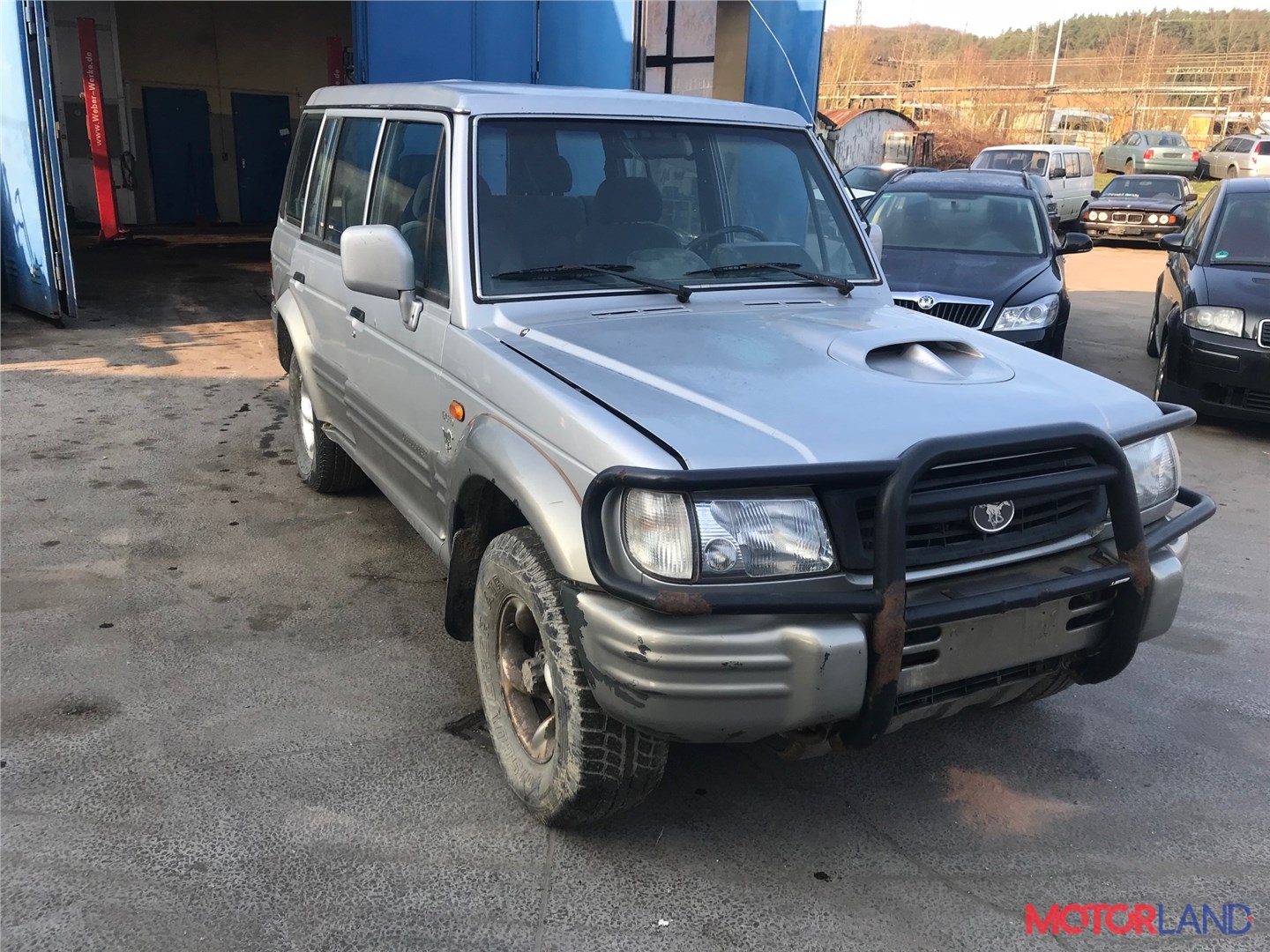 Недавно поступивший автомобиль Hyundai Galloper - разборочный номер v2574