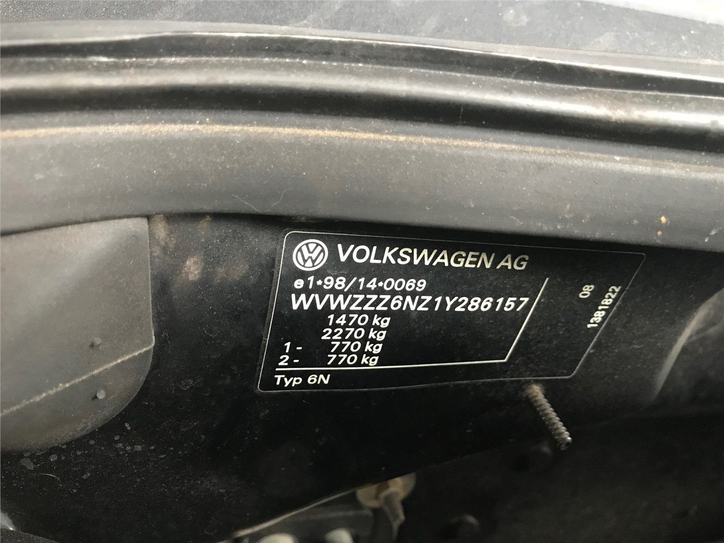 73654302 Блок управления иммобилайзера Volkswagen Polo 1999-2001 2001