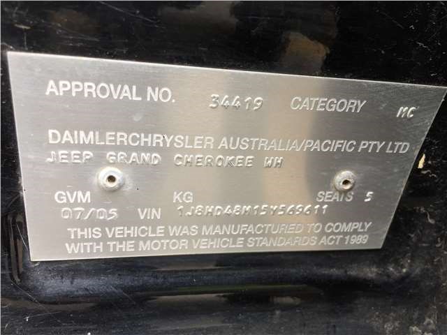 53013868AC Педаль газа Jeep Grand Cherokee 2004-2010 2005