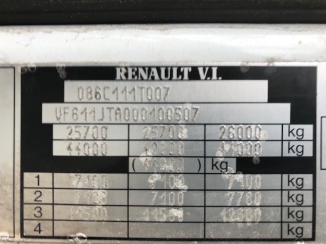 51116403034 Кронштейн блока управления Renault Magnum 1990-2006 2004