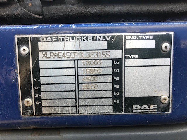 Кнопка аварийки DAF LF 45 2001- 2006