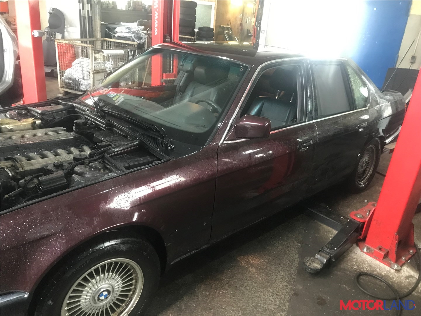 Недавно поступивший автомобиль BMW 7 E32 1986-1994 - разборочный номер v2651