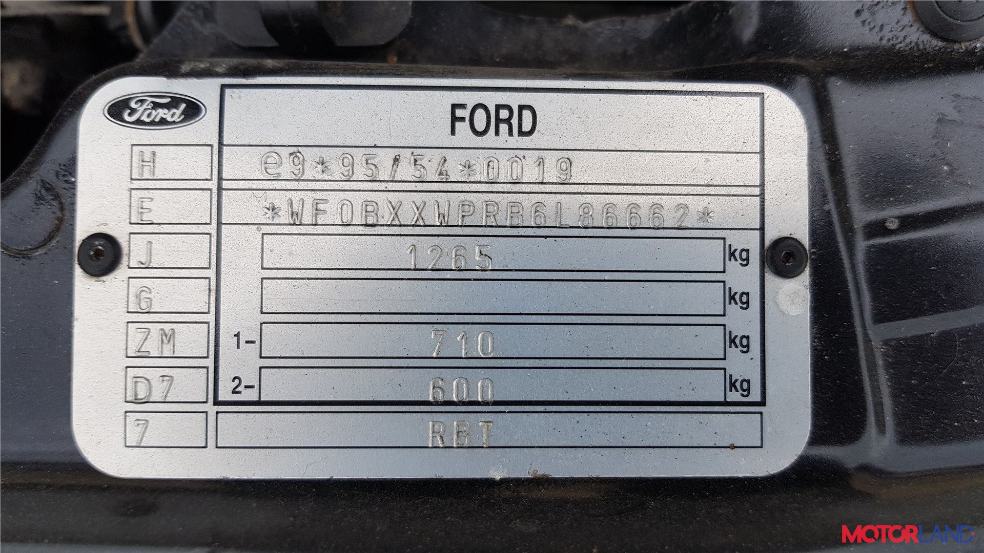 Подушка безопасности (Airbag) Ford Ka 1996-2008, артикул 5254925.