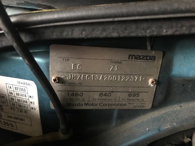 EA0167360B Механизм стеклоочистителя (трапеция дворников) перед. левая=правая Mazda MX-3 1992 EA01-67-360B