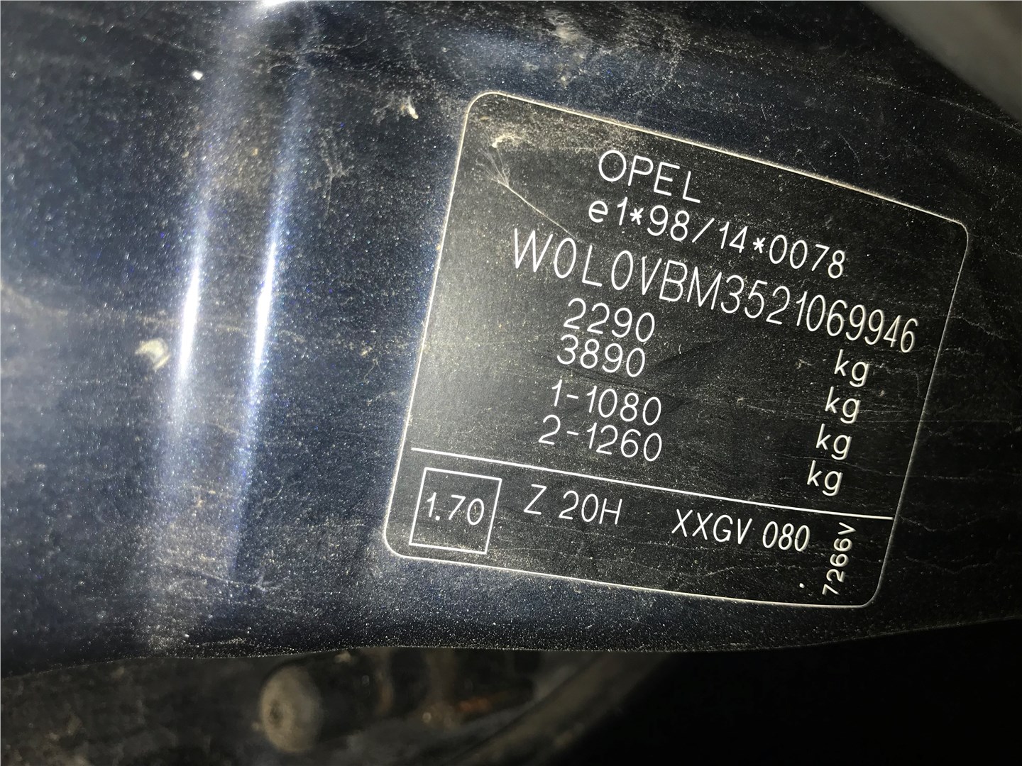 72826400 Клапан рециркуляции газов (EGR) Opel Omega B 1994-2003 2002
