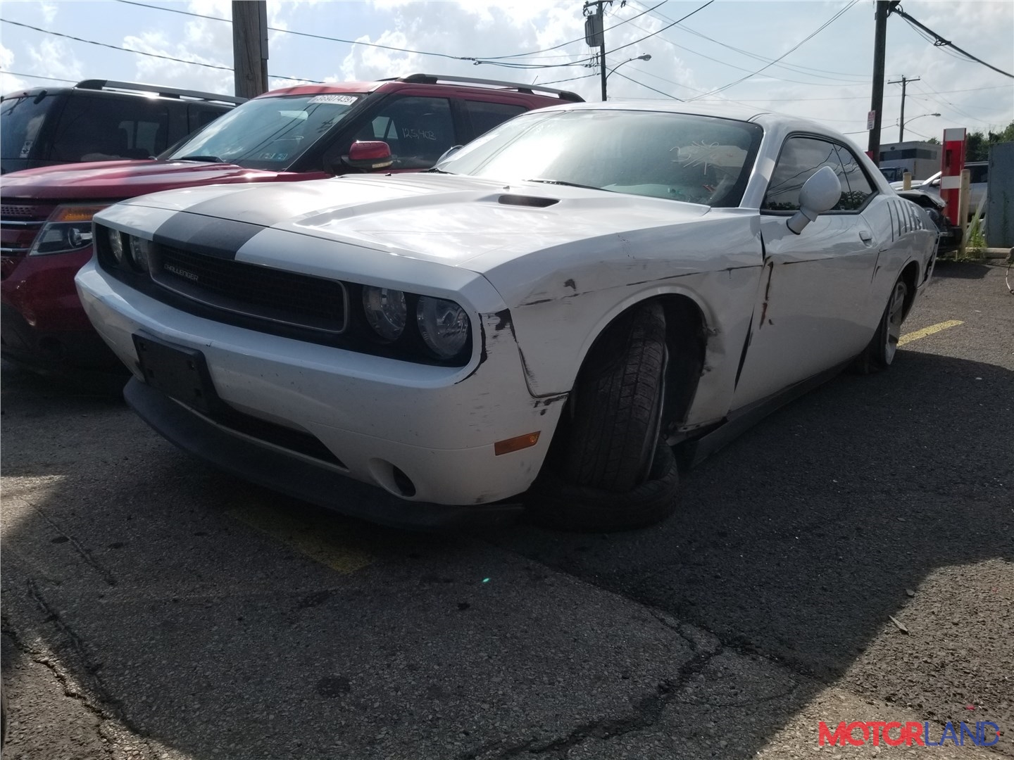 Недавно поступивший автомобиль Dodge Challenger 2008-2014 - разборочный  номер p93