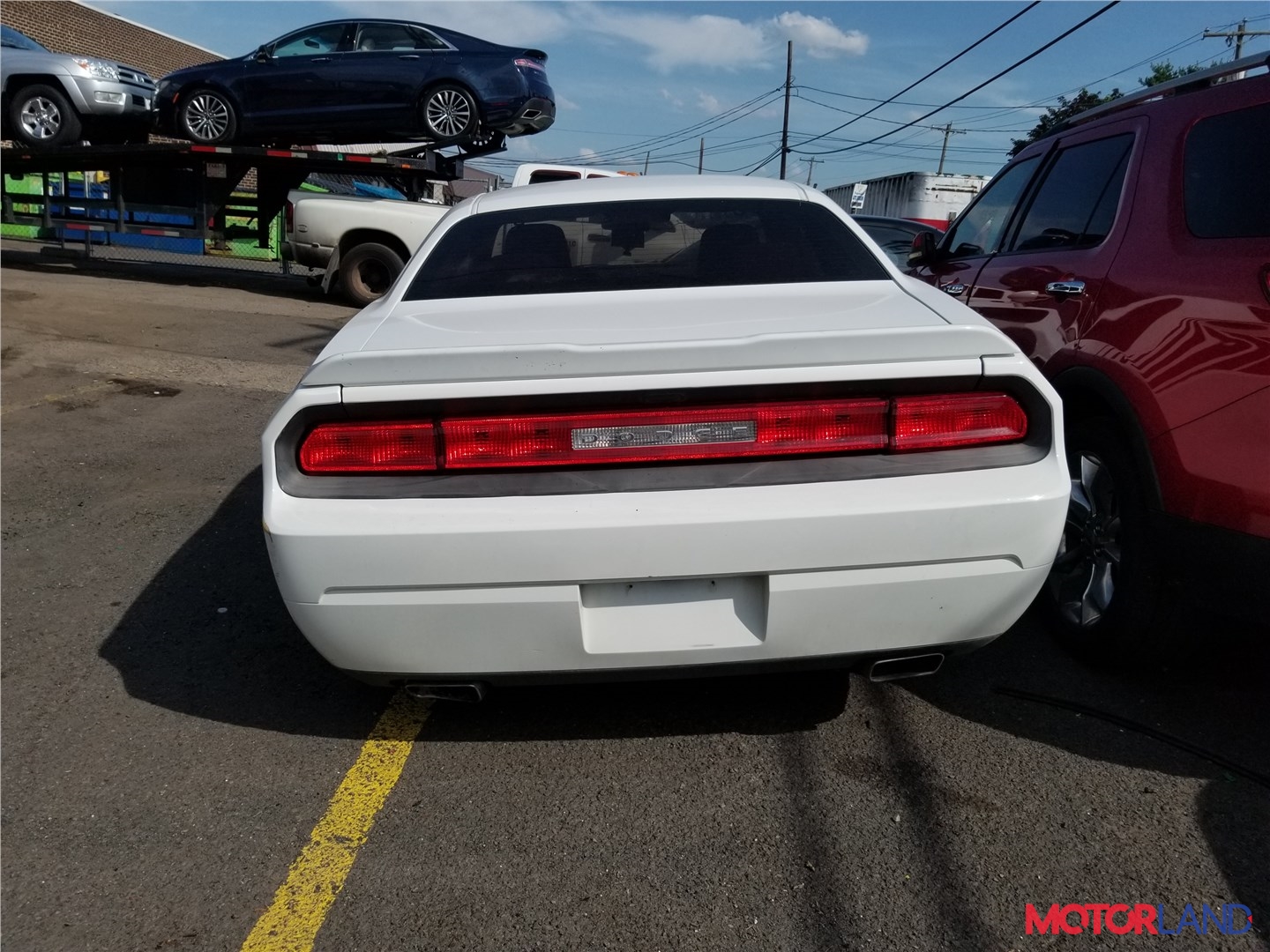 Недавно поступивший автомобиль Dodge Challenger 2008-2014 - разборочный  номер p93