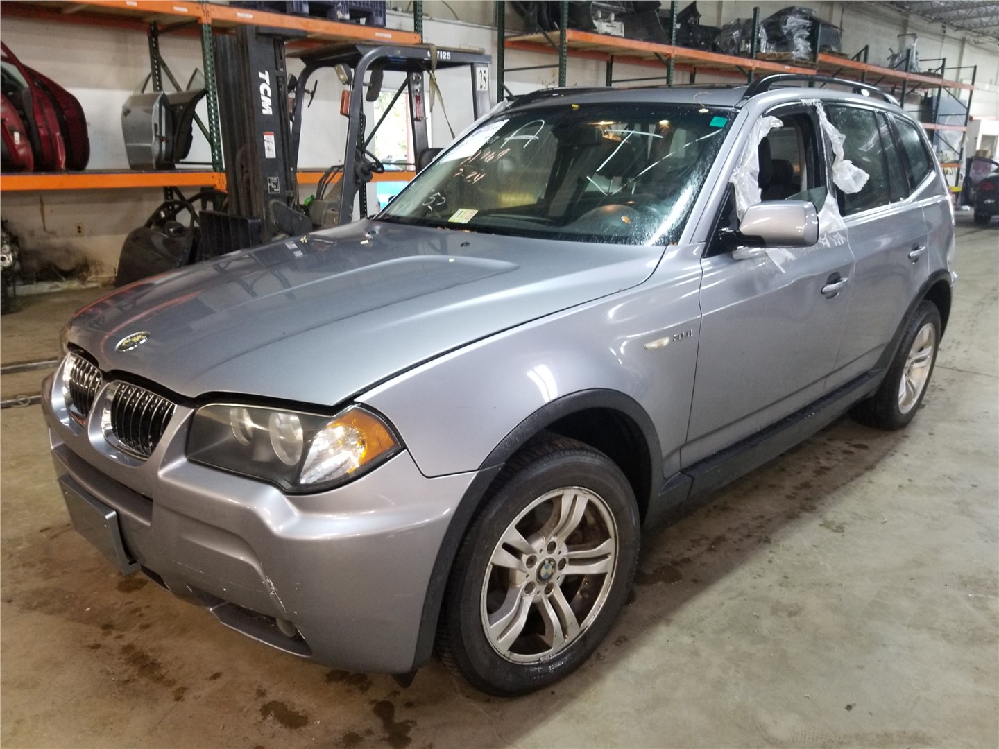 51133414904 Решетка радиатора BMW X3 E83 2004-2010 2006 купить бу по цене  543 руб. Z2607581 - iZAP24