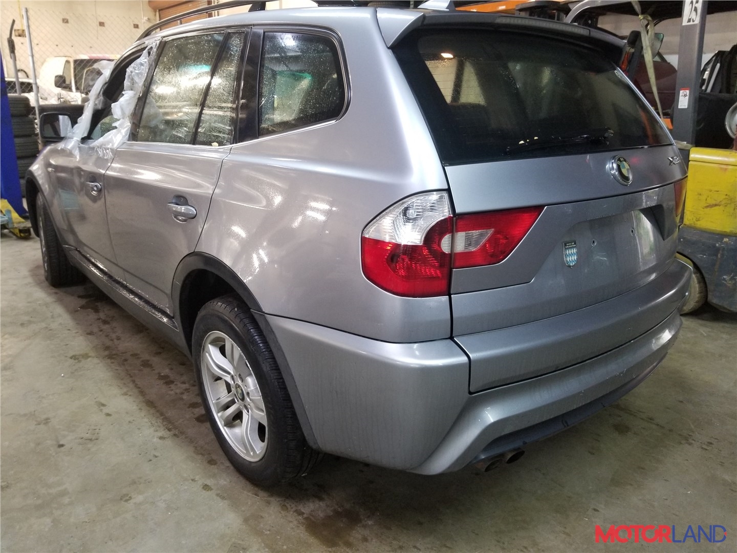 Накладка под номер (бленда) BMW X3 E83 | БМВ Х3 Е83 2004-2010 купить б/у  5510732