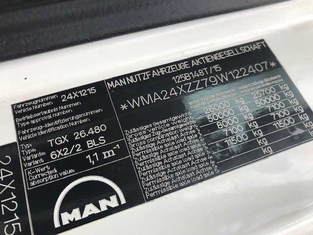 81619206036 Радиатор кондиционера салона Man TGX 2007-2012 2008