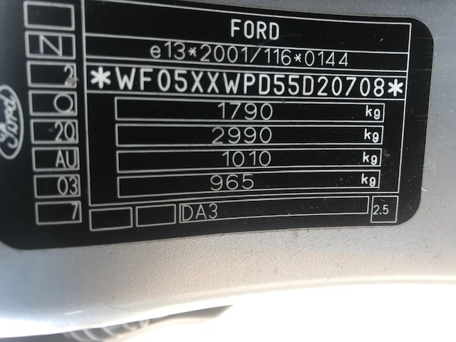 Молдинг бампера зад. Ford Focus 2 2005-2008 2006
