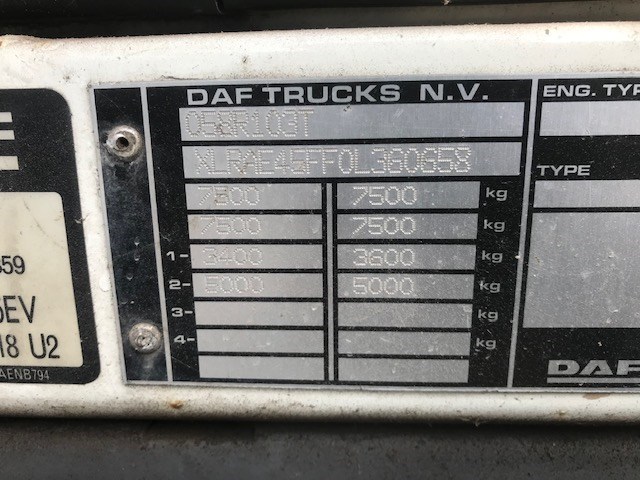 1702375 Коллектор выпускной DAF LF 45 2001- 2010