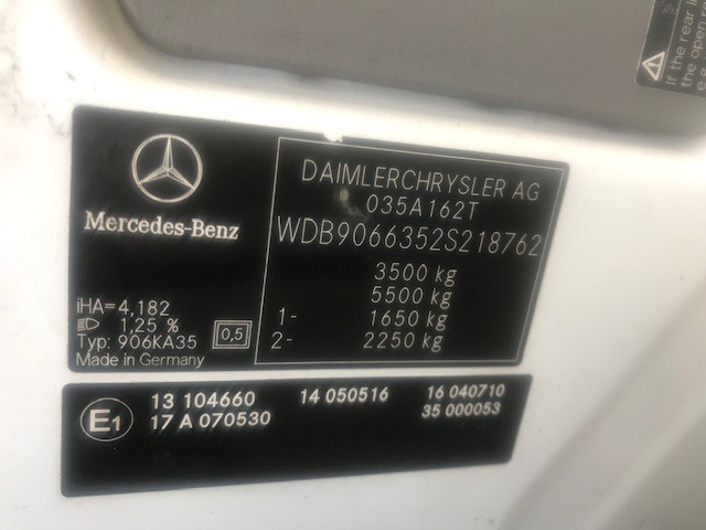 A6462300165 Насос вакуумный Mercedes Sprinter 2006-2014 2007