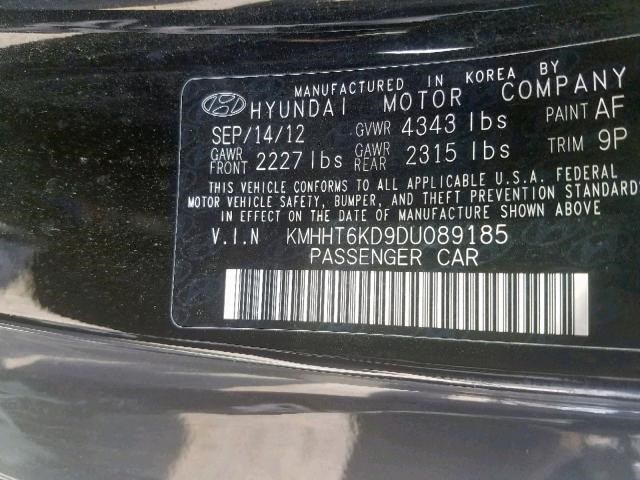 961802M117YHG Магнитола Hyundai Genesis Coupe 2012 96180-2M117YHG